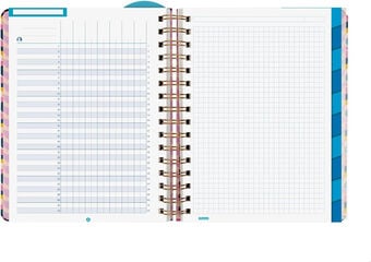 Agenda Professor Design | 1/4 Setmana Vista, Castell&agrave; (2026-2027) &ndash; Lila