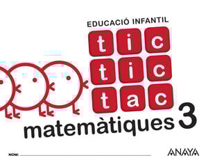 Matemtiques Tic Tic Tac Infantil 5 anys