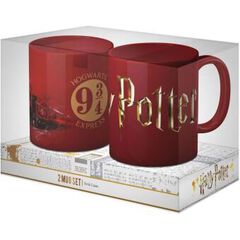 Harry Potter Logo Hogwarts Expr&eacute;s Set 2 Tasses