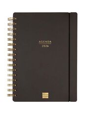 Agenda Finocam 16 mesos Haiku E10 setm/vista cat 2025-26 negre