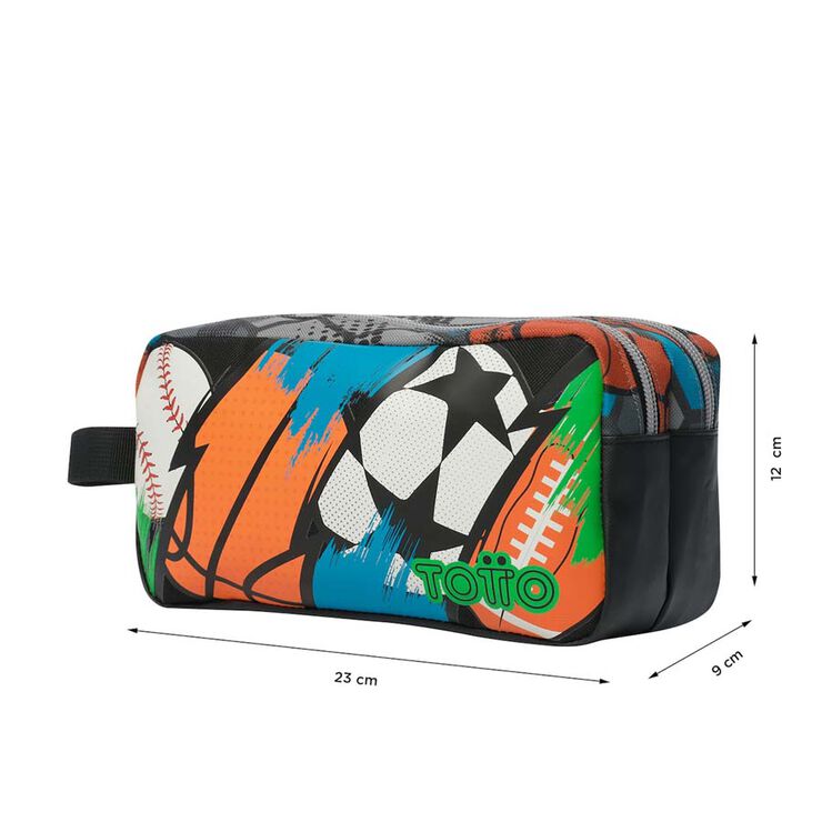 Estuche doble Totto Multisport