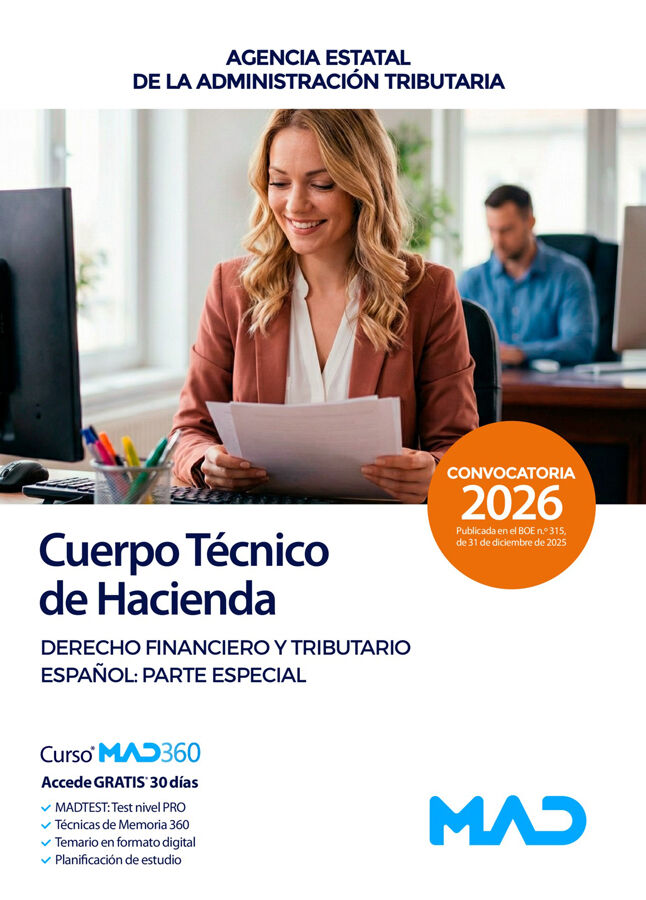 Cuerpo T&eacute;cnico de Hacienda. Agencia Estatal de Administraci&oacute;n Tributaria. Derecho Financiero y Tributario Espa&ntilde;ol: Parte Especial