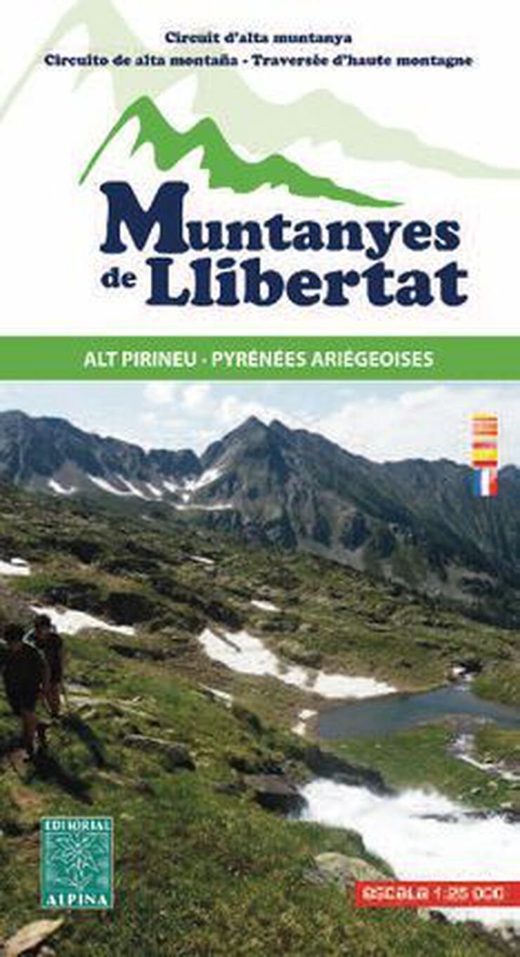 Muntanyes de Llibertat 1:25.000