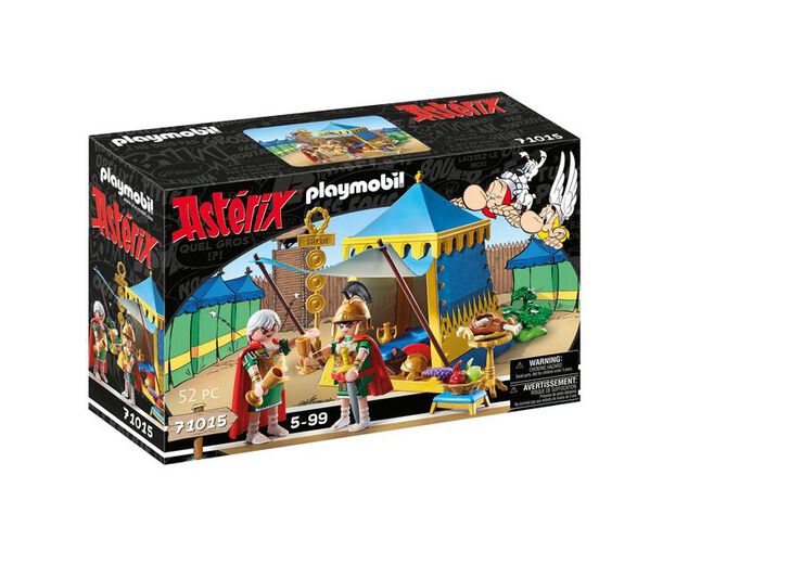 Playmobil Astérix Tenda amb generals 71015