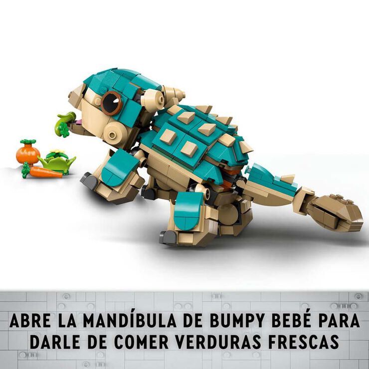 LEGO® Jurassic World Bumpy Bebé: Ankylosaurus 76962