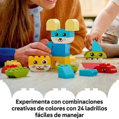 LEGO® DUPLO My First Simpáticas Mascotas Creativas “3 en 1” 10477
