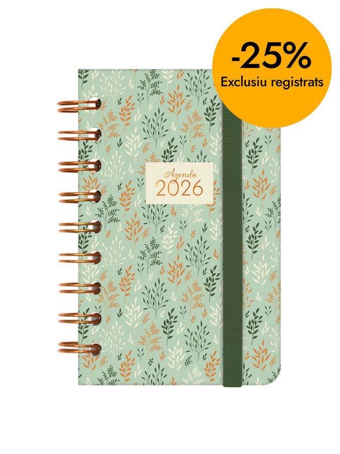 Agenda Finocam You E3 setm/vista horitzontal cas 2026 Blat