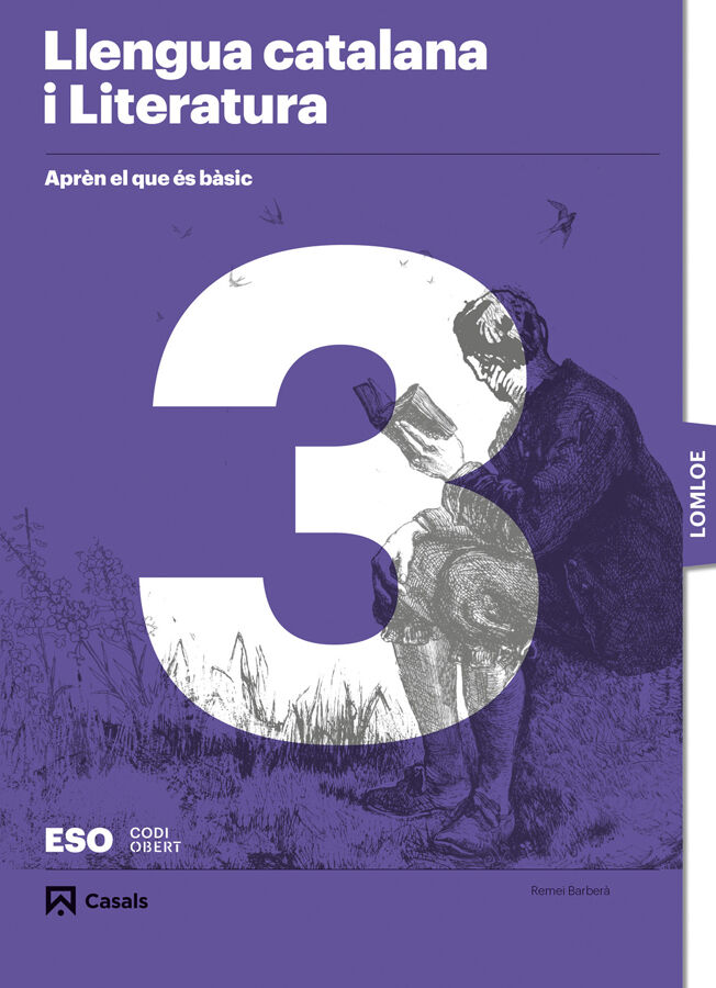 Apr&egrave;n el que &eacute;s b&agrave;sic. Llengua catalana i Literatura 3 ESO. LOMLOE