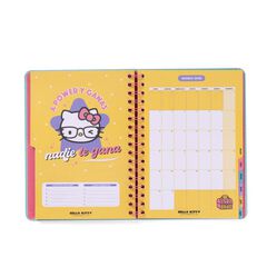 Agenda escolar Mr. Wonderful Hello Kitty setm/vista cas 2025-26 Nunca te olvides de sonreír