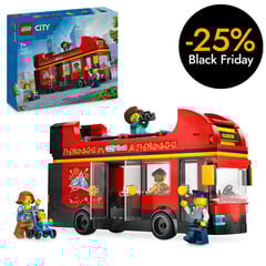 LEGO® City Autobús Turístic Vermell de Dues Plantes 60407