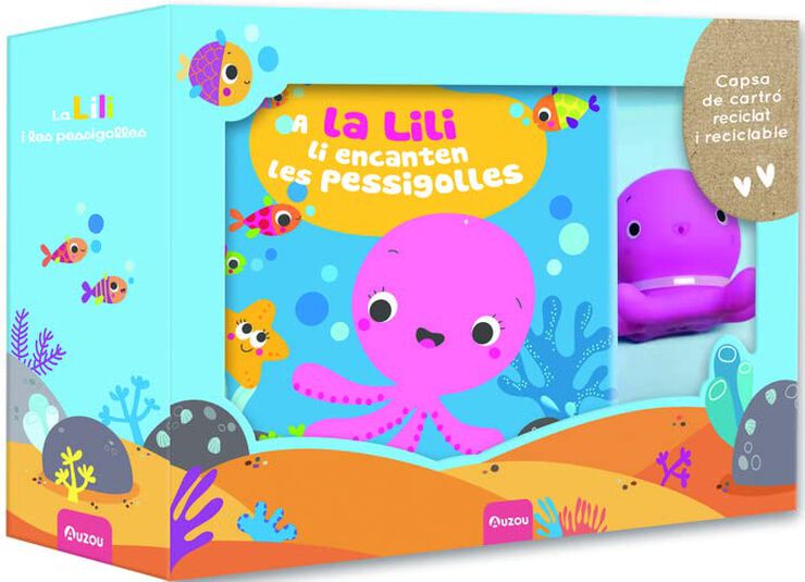 Llibre bany. A la Lili li encanten les pessigolles. Ecològic