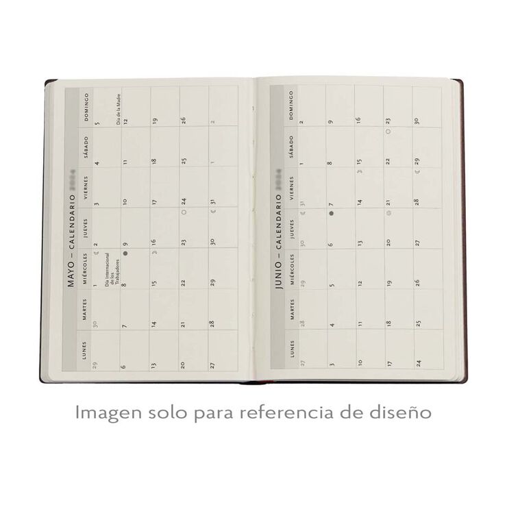 Agenda Paperblanks Luxe Blau Mini apaïsada setm/vista cas 2026