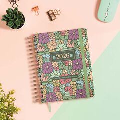 Agenda Finocam 16 meses Vitae 1/4 sem/vista cas 2025-26 verde