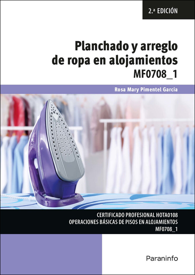 Planchado y arreglo de ropa en alojamientos