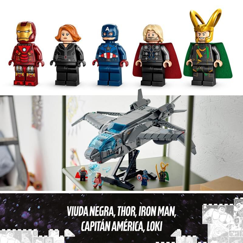 Quinjet definitivo online de los vengadores