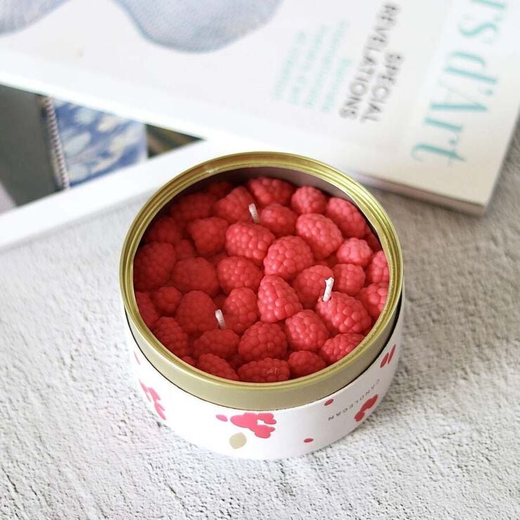 Vela aromática CandleHand Sweet Raspberries