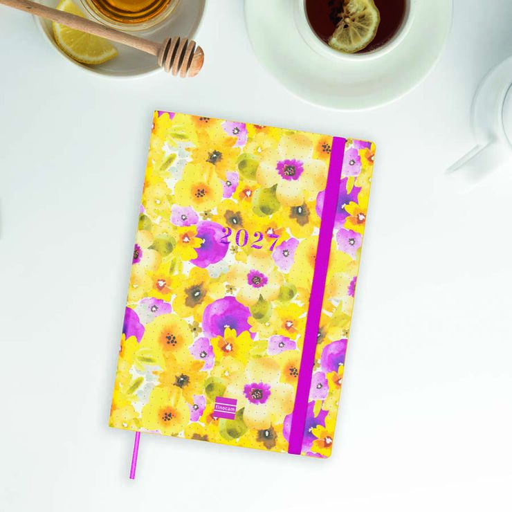 Agenda Finocam 16M Dotted Y10 Sem/Vista Multiling&uuml;e 2026-27 Bloom