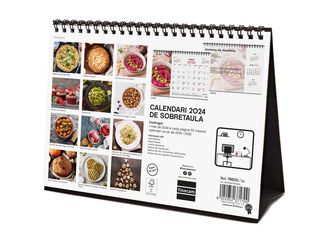 Calendario sobremesa Finocam Recetas 2024 cat