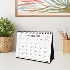 Calendario Finocam sobremesa 16 meses  21x15cm cat 2025-26