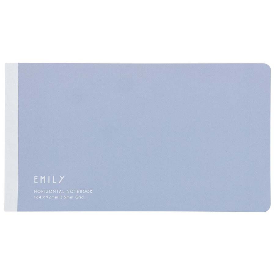 Cuaderno apaisado Emily azul