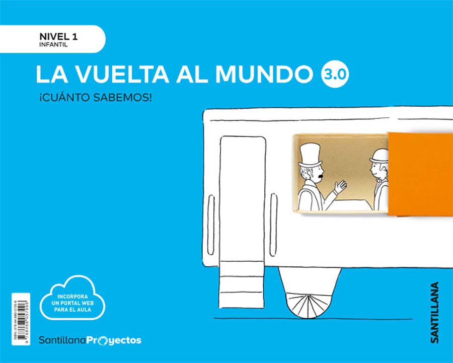 Nivel 1 Vuelta Mundo 3.0 Cuanto Sab Ed20 Santillana Text 9788468057996