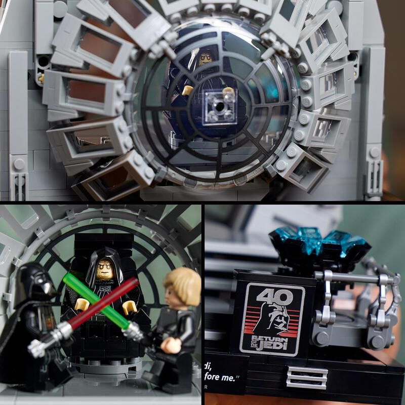 LEGO Star Wars Diorama Sala del Trono del Emperador 75352