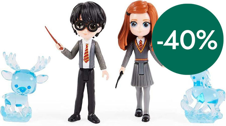 Harry Potter Friendship Set: 2 figures Harry Potter i Ginny Weasley 7cm