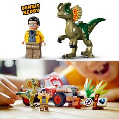 LEGO® Jurassic Park Emboscada al Dilofosaurio 76958