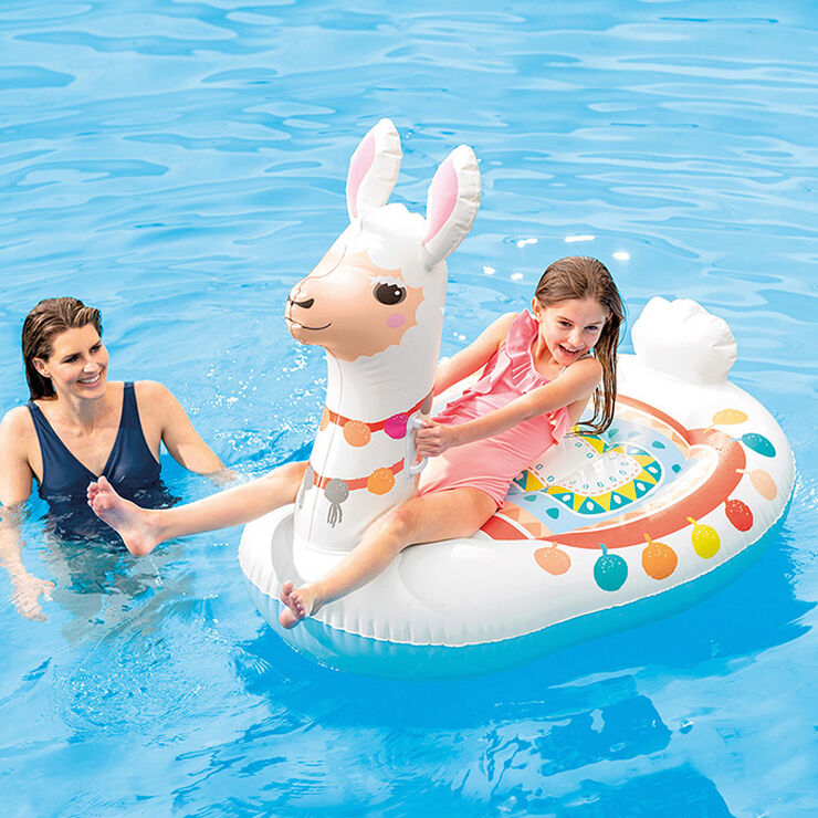 Flotador inflable Intex Llama 135X94X112Cm