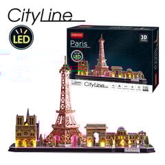 Puzle 3D París 115 piezas