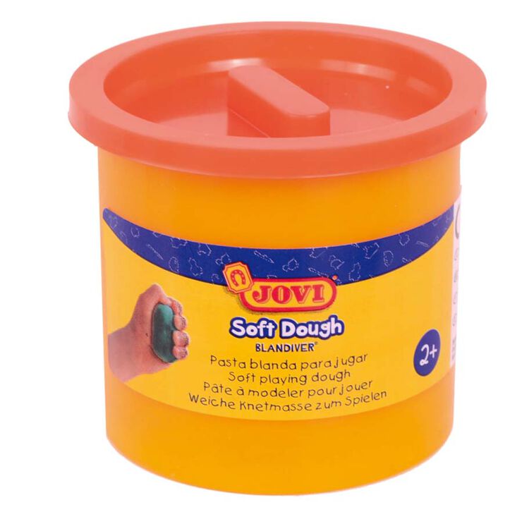 Plastilina Jovi Soft Dough Blandiver 110 g Naranja