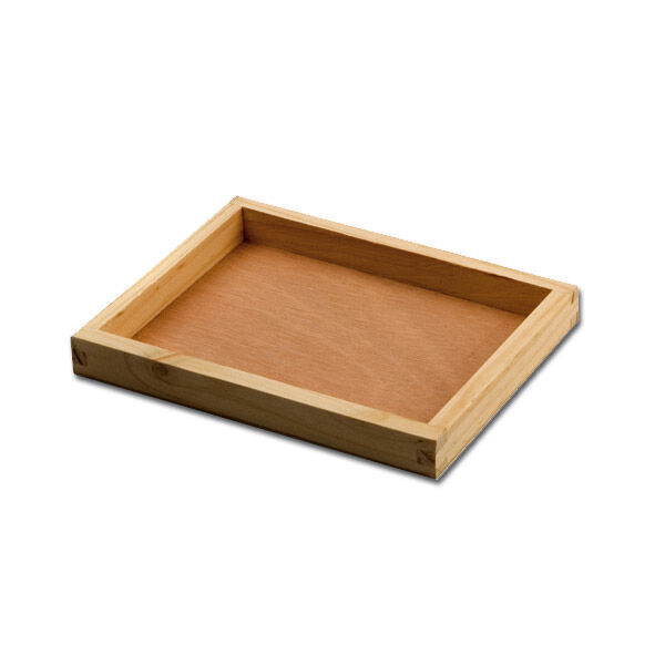 Bandeja de madera Faibo 190x140mm natural