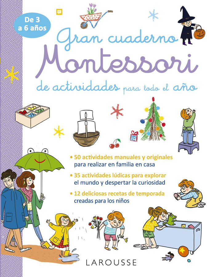 Gran cuaderno Montessori de actividades para todo el a&ntilde;o
