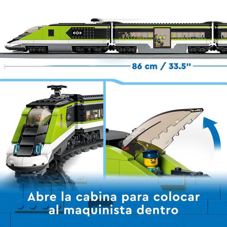 LEGO® City Tren de Pasajeros de Alta Velocidad 60337