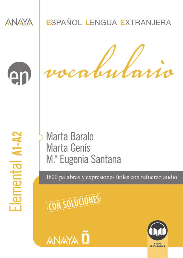 Vocabulario. Nivel elemental A1-A2 (edici&oacute;n 2023)
