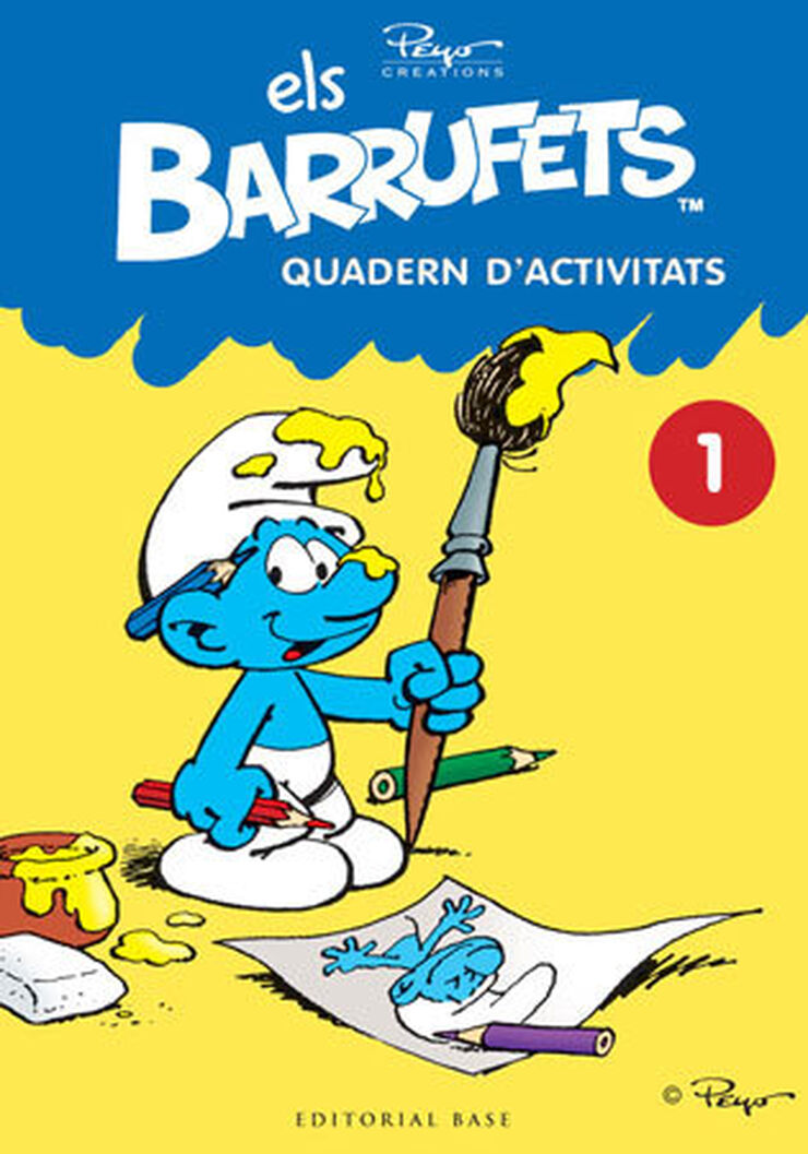 Els Barrufets. Quadern d'activitats, 1