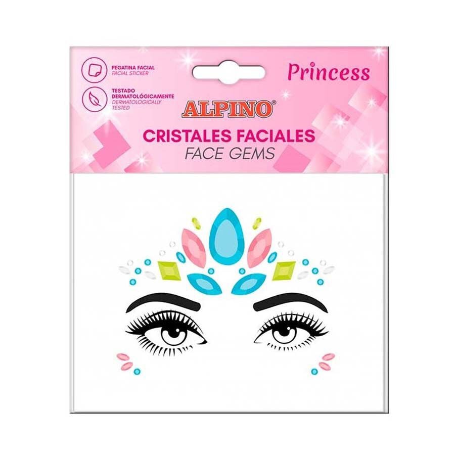 Gemes Faciales adhesivas Princess