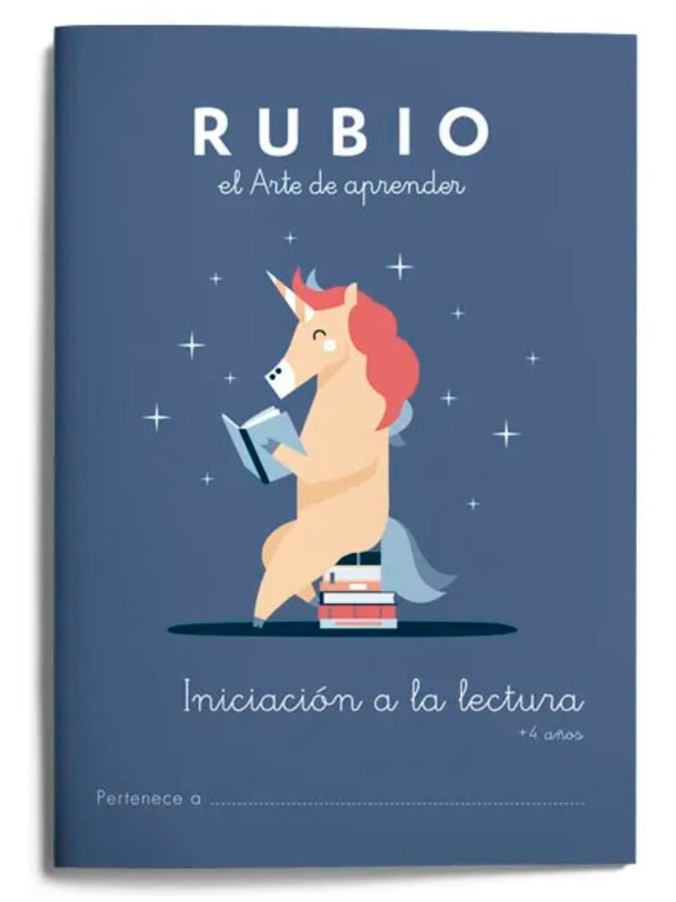 Iniciación a la lectura 4 años RUBIO