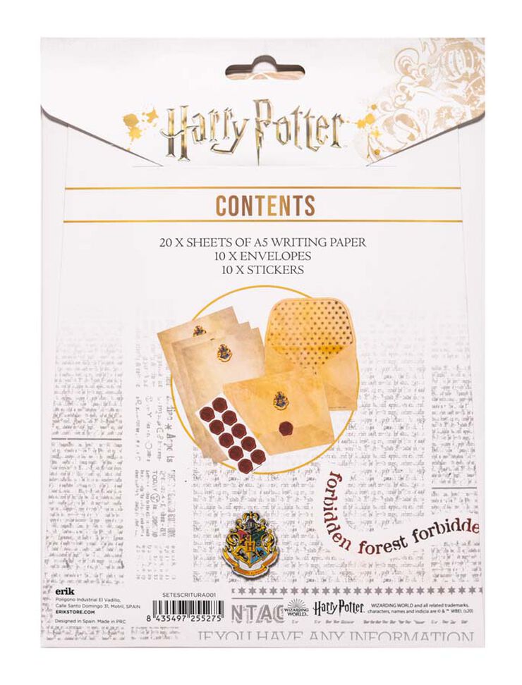 Set de Escritura Harry Potter