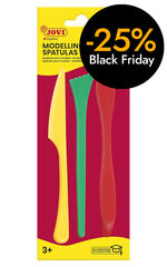 Espàtules modelatge Jovi 3 peces