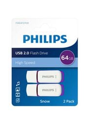 Memoria USB Philips Snow 2.0 64Gb 2u Memoria USB Philips Snow 2.0 64Gb 2u
