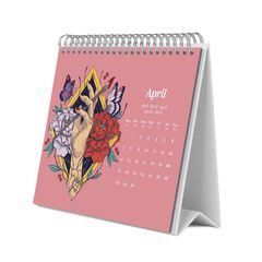 Calendari Taula 2025 30x30cm Frida Kahlo