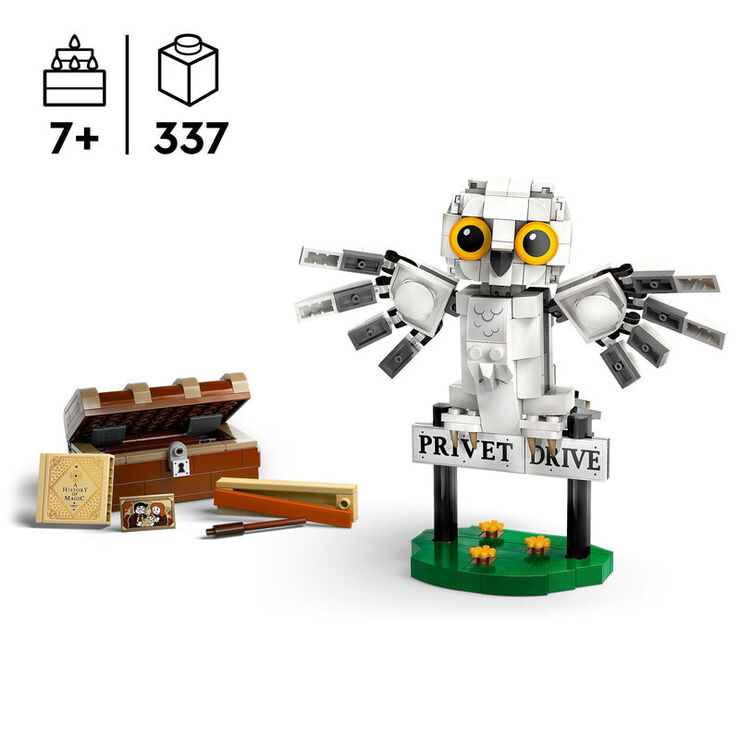 LEGO® Harry Potter TM Hedwig™ al Número 4 de Privet Drive 76425