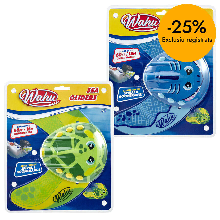 Sea gliders tortuga y tibur&oacute;n