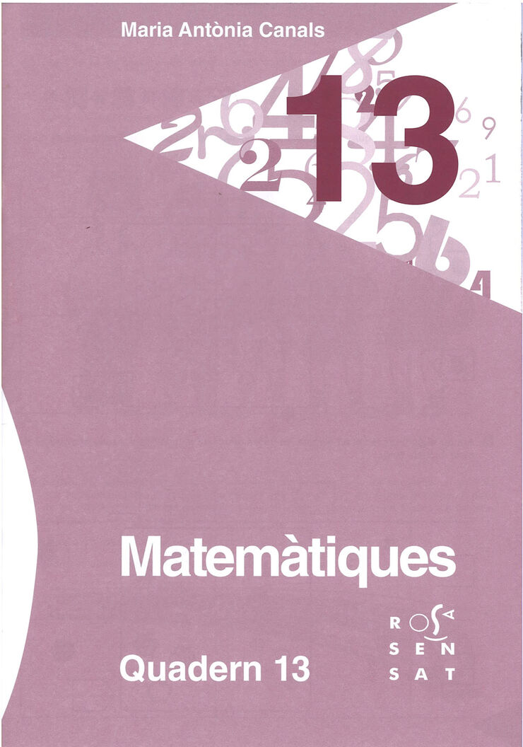 13Drs Quadern 13 Rosa Sensat