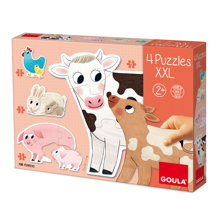 Puzle XXL Goula Progresivo Madres y crías