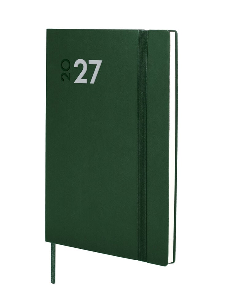 Agenda Finocam Mara Semana Vista Vertical 2027 Catal&aacute;n Verde