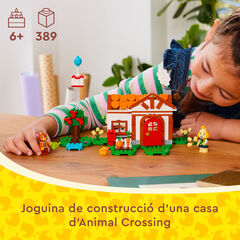 LEGO® Animal Crossing La visita de Canela 77049