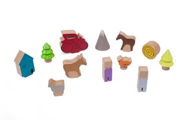 Puzle Granja 3D