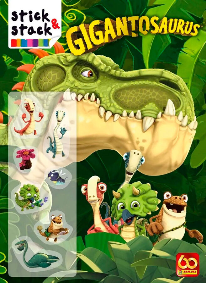 Gigantosaurus. Stick&Stack